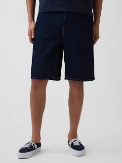 10.5" Baggy Denim Carpenter Shorts