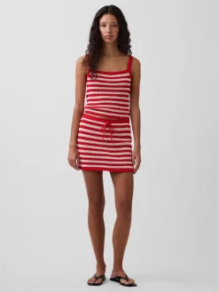 100% Cotton Crochet Easy Mini Skort