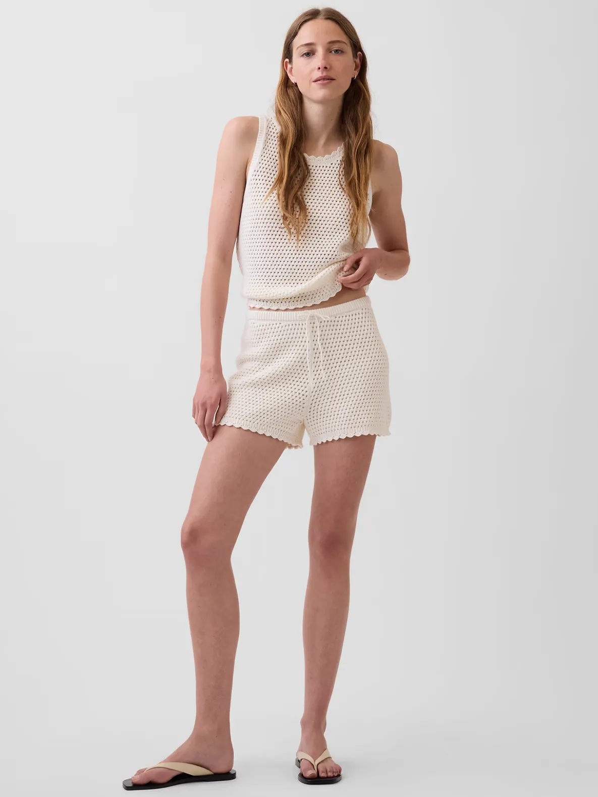 100% Cotton Crochet Easy Shorts