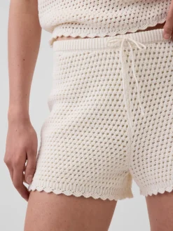 100% Cotton Crochet Easy Shorts