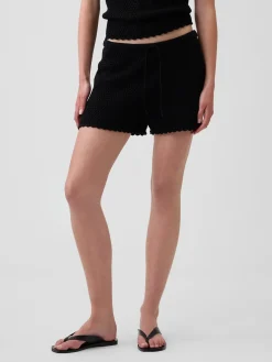 100% Cotton Crochet Easy Shorts