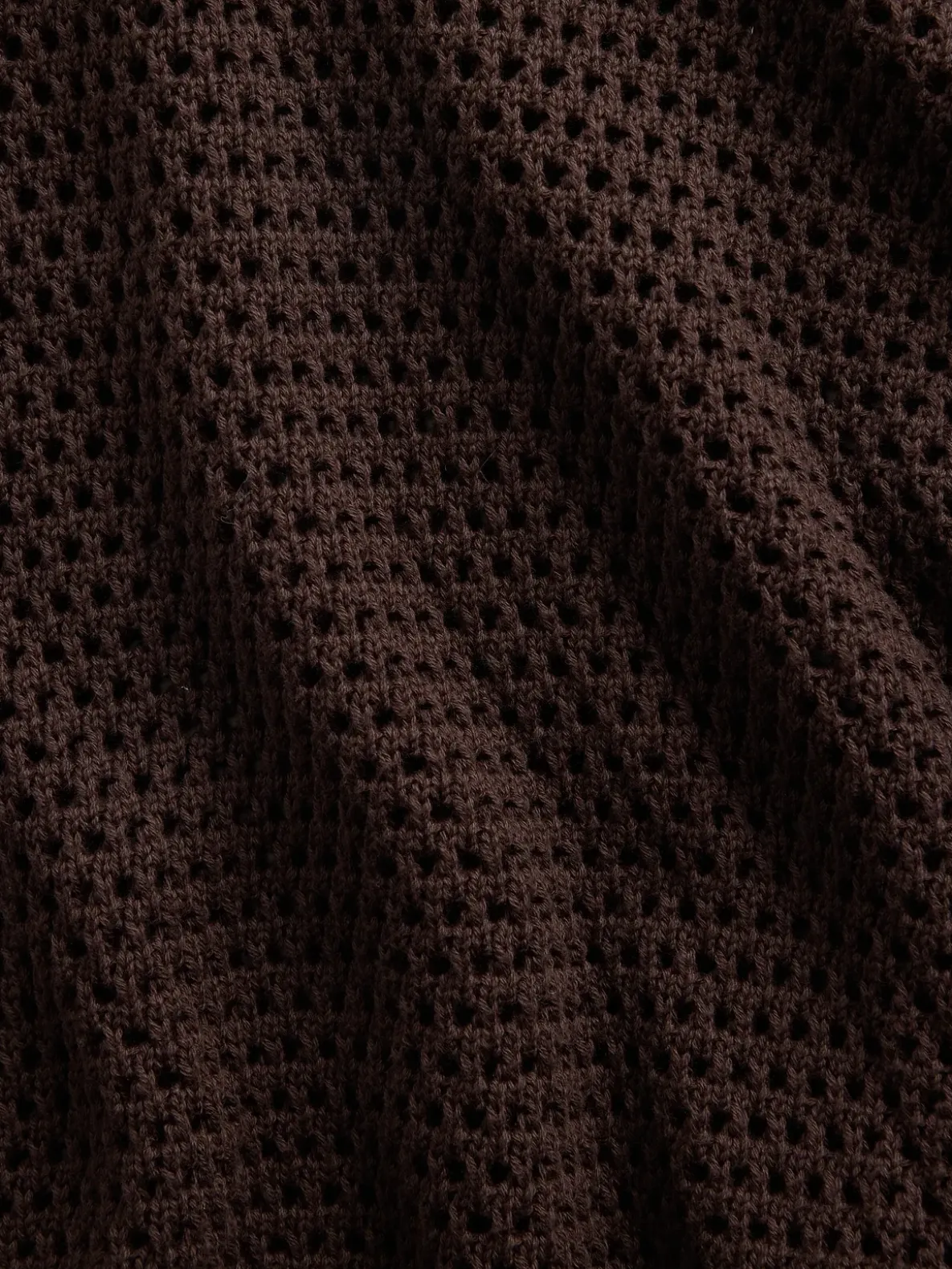 100% Cotton Crochet Relaxed Sweater