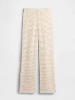 100% Cotton Crochet Sweater Pants
