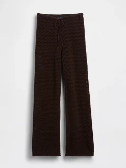 100% Cotton Crochet Sweater Pants