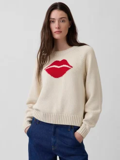 100% Cotton Kiss Raglan Sweater