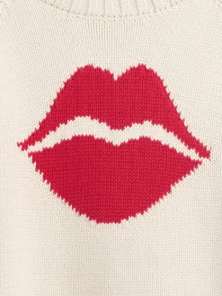 100% Cotton Kiss Raglan Sweater