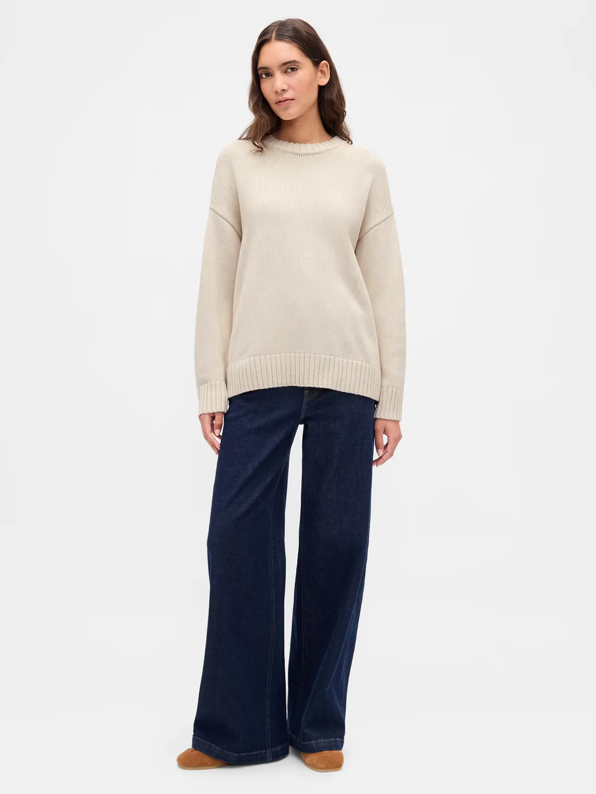 100% Cotton Oversized Sweater