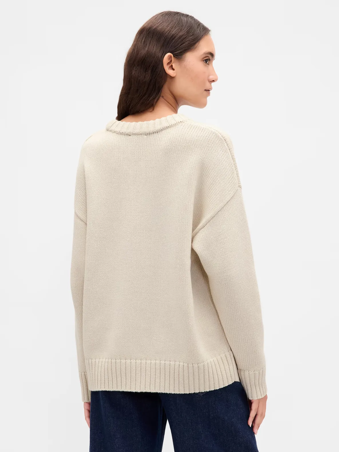 100% Cotton Oversized Sweater