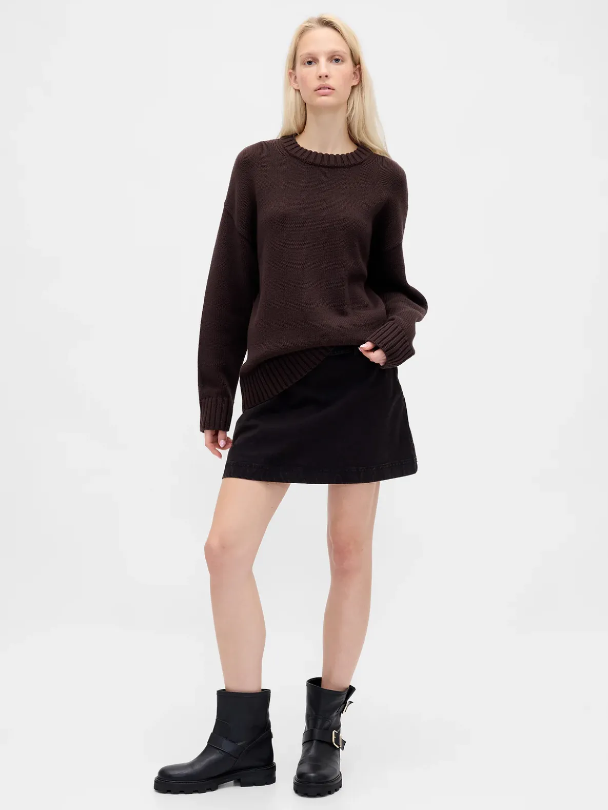 100% Cotton Oversized Sweater
