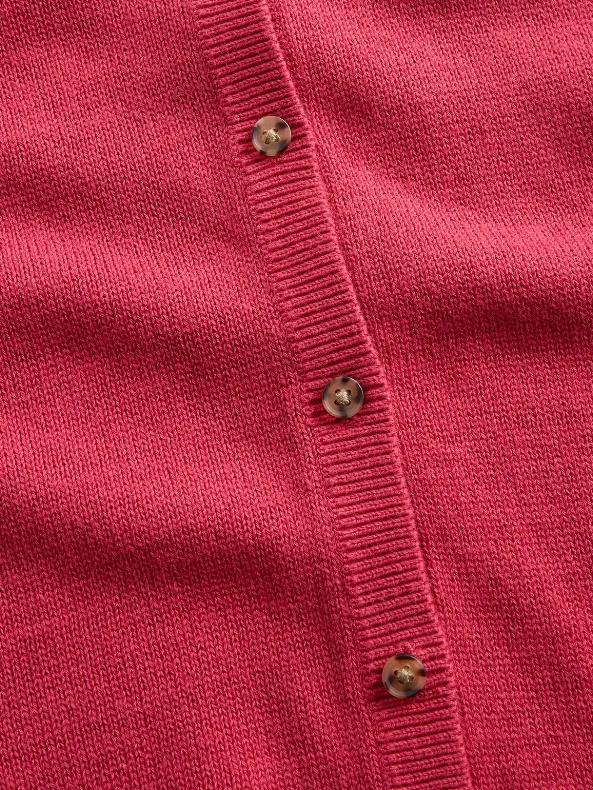 100% Cotton Relaxed Crop Cardigan Sweater