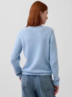 100% Cotton Rollneck Sweater