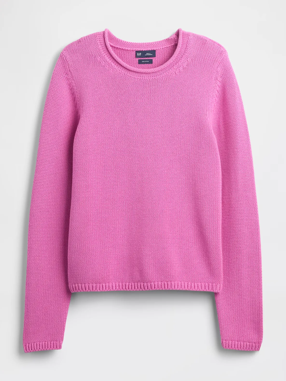 100% Cotton Rollneck Sweater