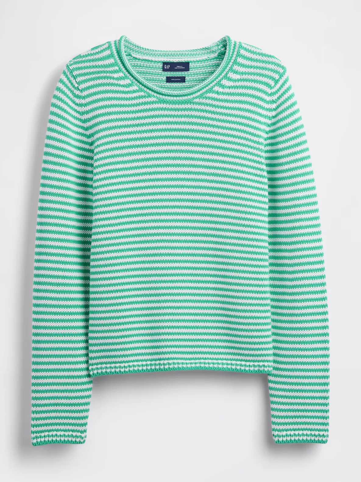 100% Cotton Rollneck Sweater