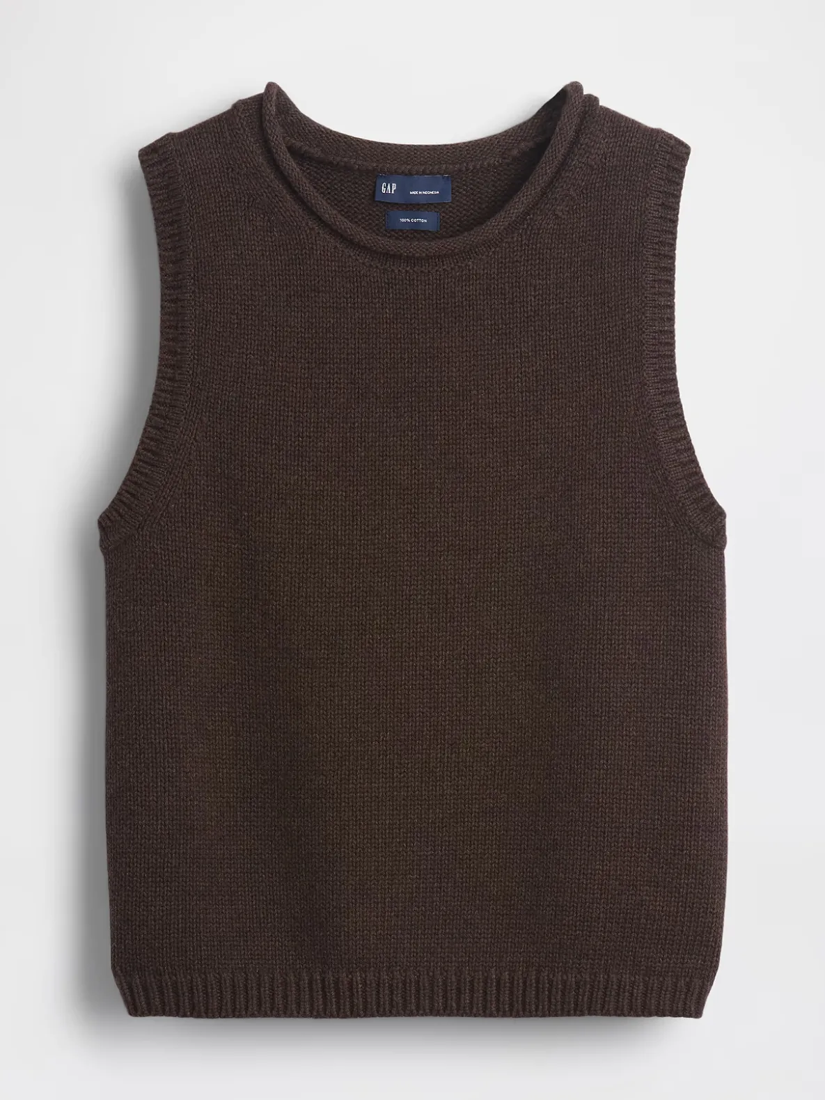 100% Cotton Sweater Vest