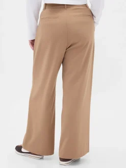 365 High Rise Brushed Twill Pleated Trousers
