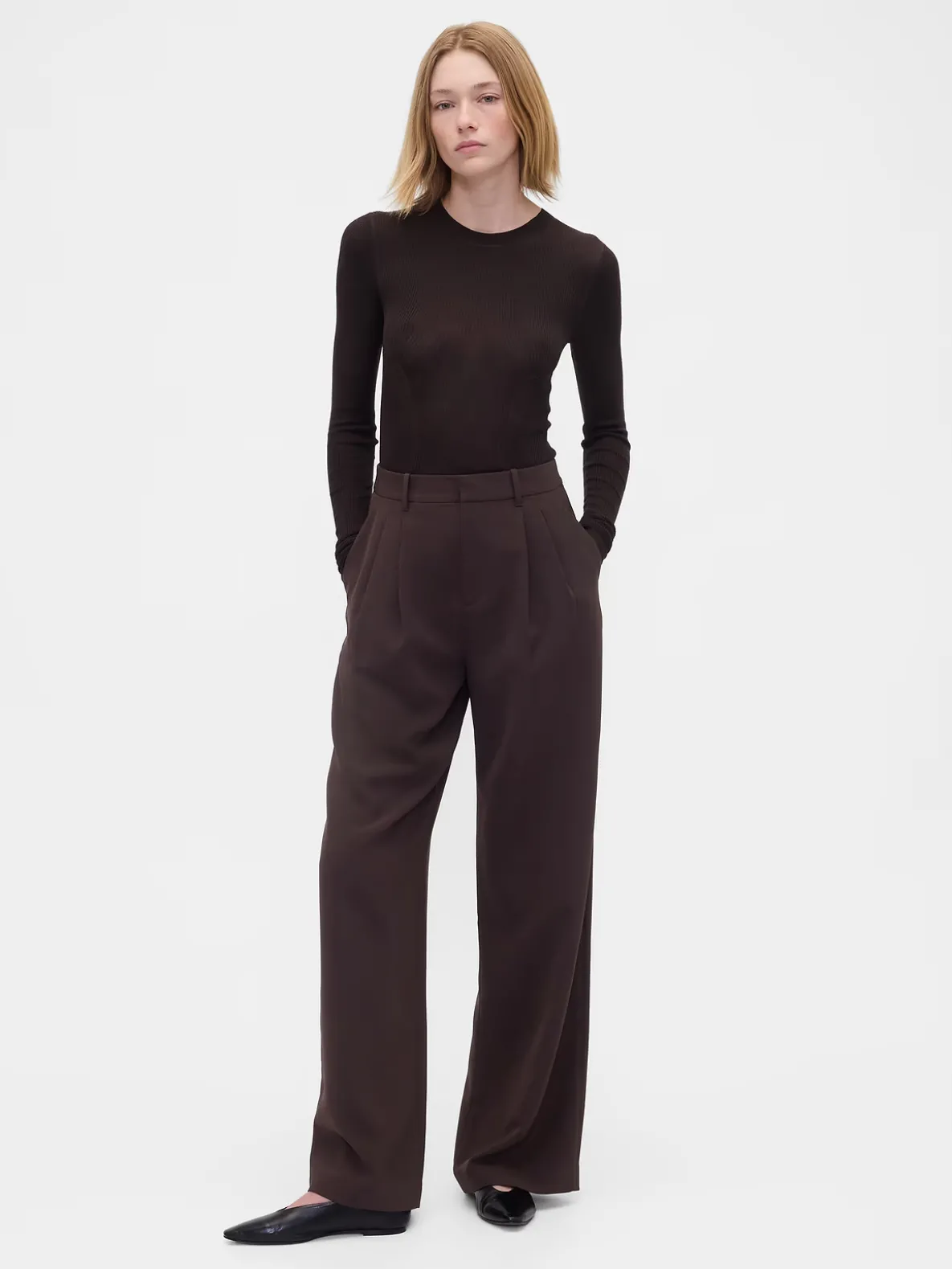 365 High Rise Pleated Trousers
