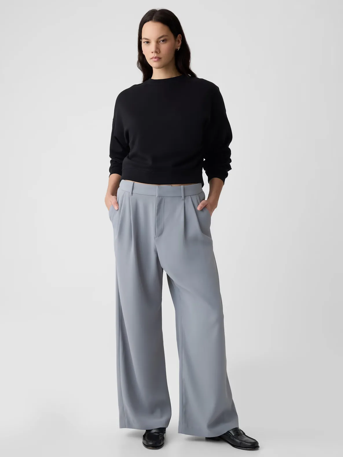 365 High Rise Pleated Trousers