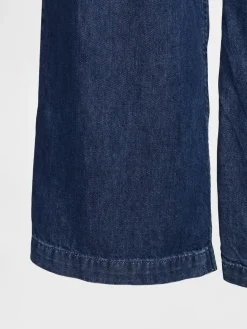 365 High Rise UltraSoft Denim Pleated Trousers