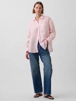 100% Linen Oversized Shirt