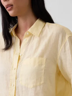 100% Linen Oversized Shirt