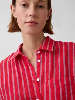100% Linen Oversized Shirt