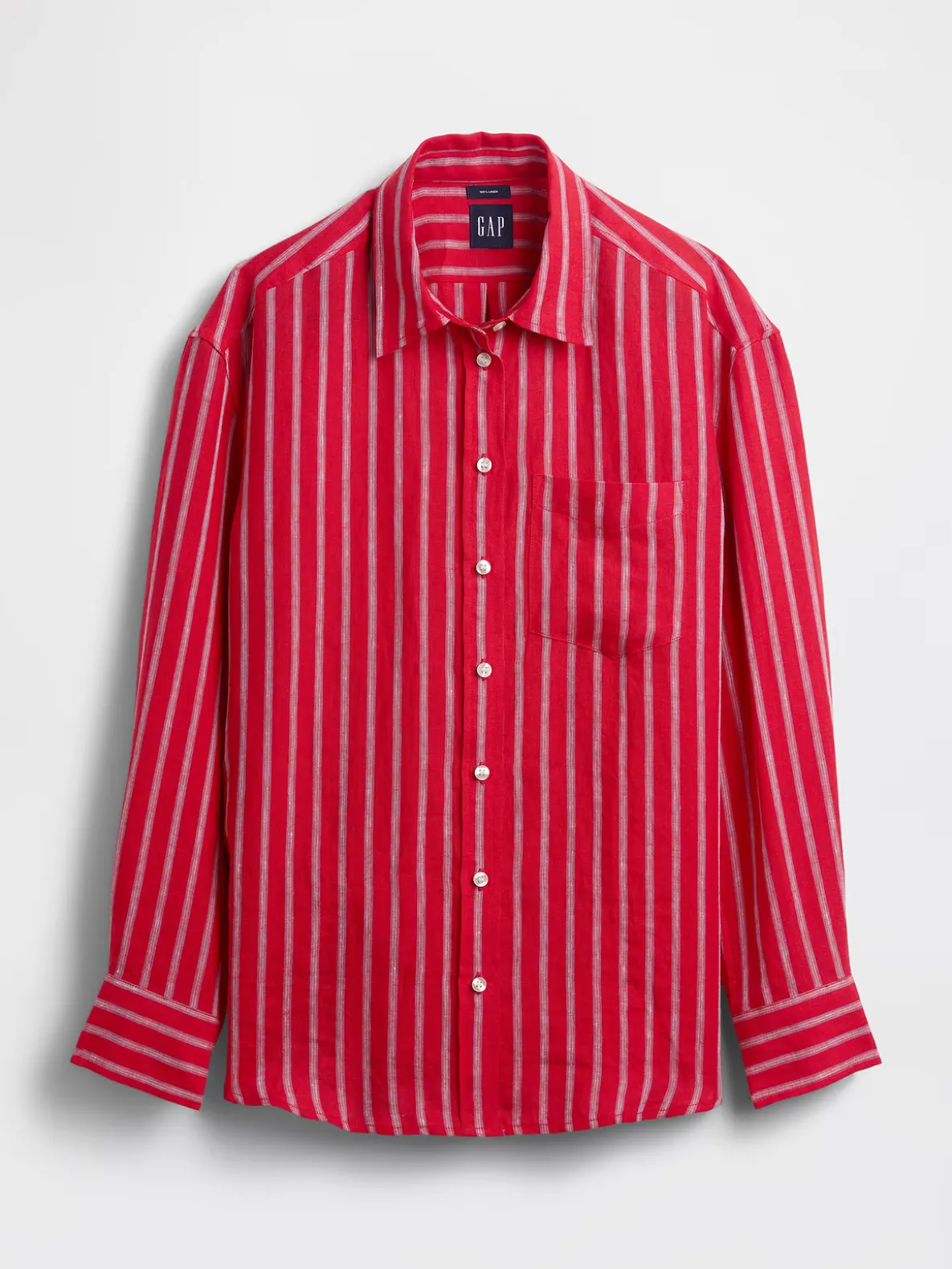 100% Linen Oversized Shirt