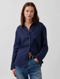100% Linen Oversized Shirt