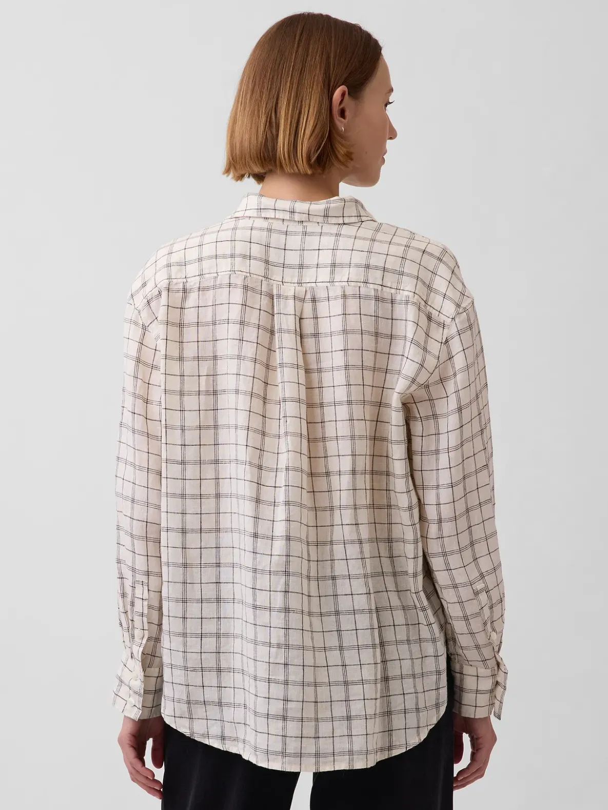 100% Linen Oversized Shirt