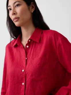 100% Linen Oversized Shirt