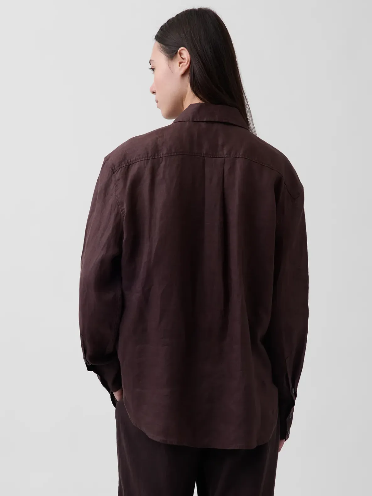 100% Linen Oversized Shirt