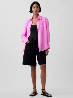 100% Linen Oversized Shirt