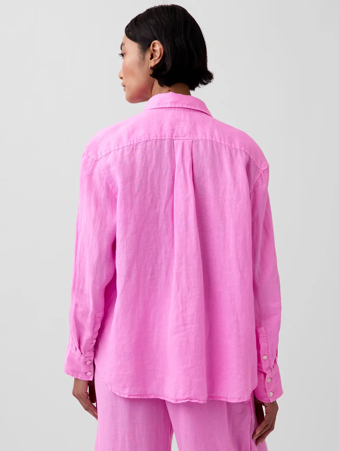100% Linen Oversized Shirt