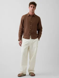 100% Linen Relaxed Shirt