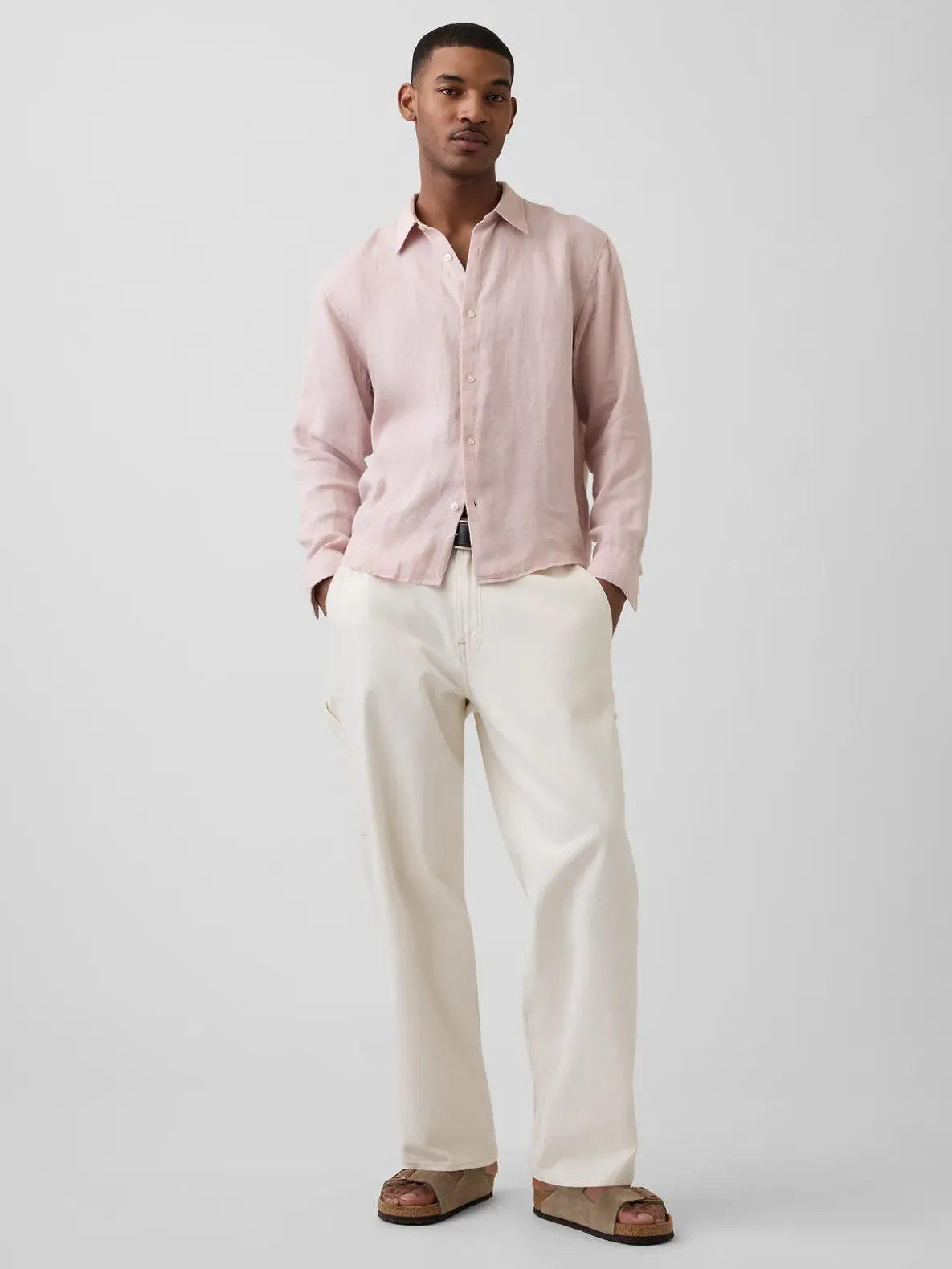 100% Linen Relaxed Shirt