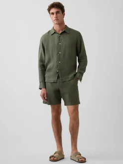 100% Linen Relaxed Shirt