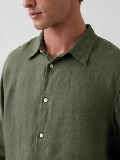 100% Linen Relaxed Shirt