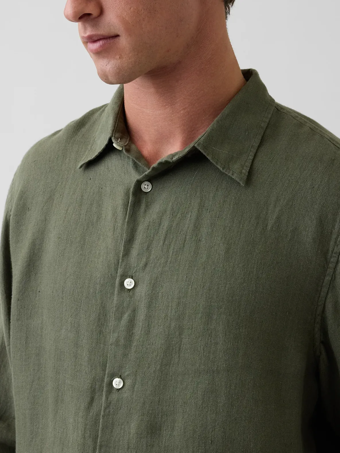 100% Linen Relaxed Shirt