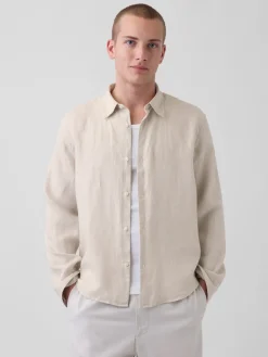 100% Linen Relaxed Shirt