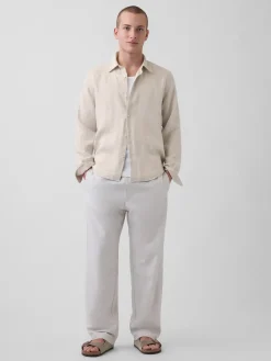 100% Linen Relaxed Shirt