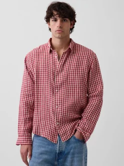 100% Linen Relaxed Shirt