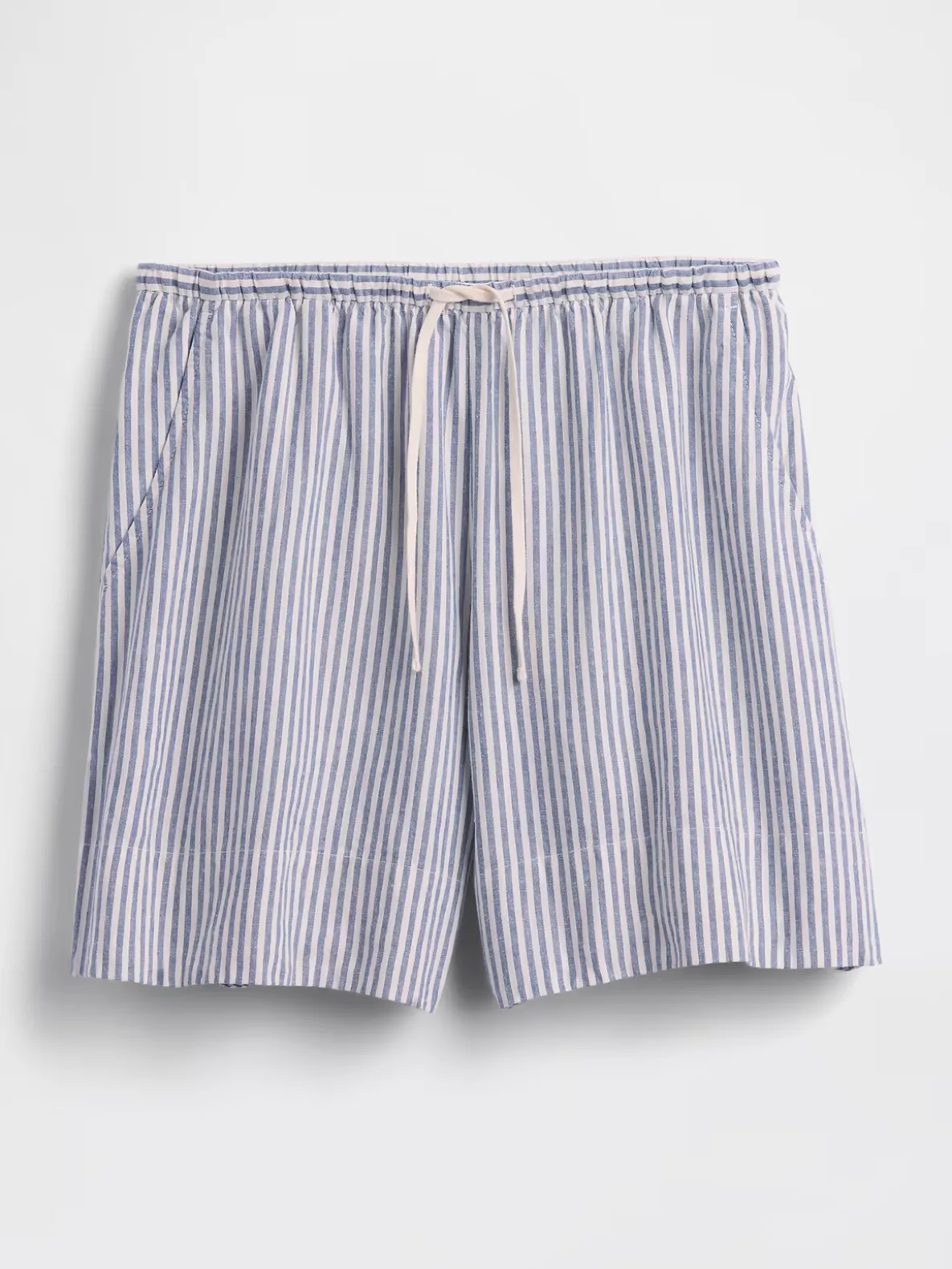 6" Linen-Blend Easy Shorts