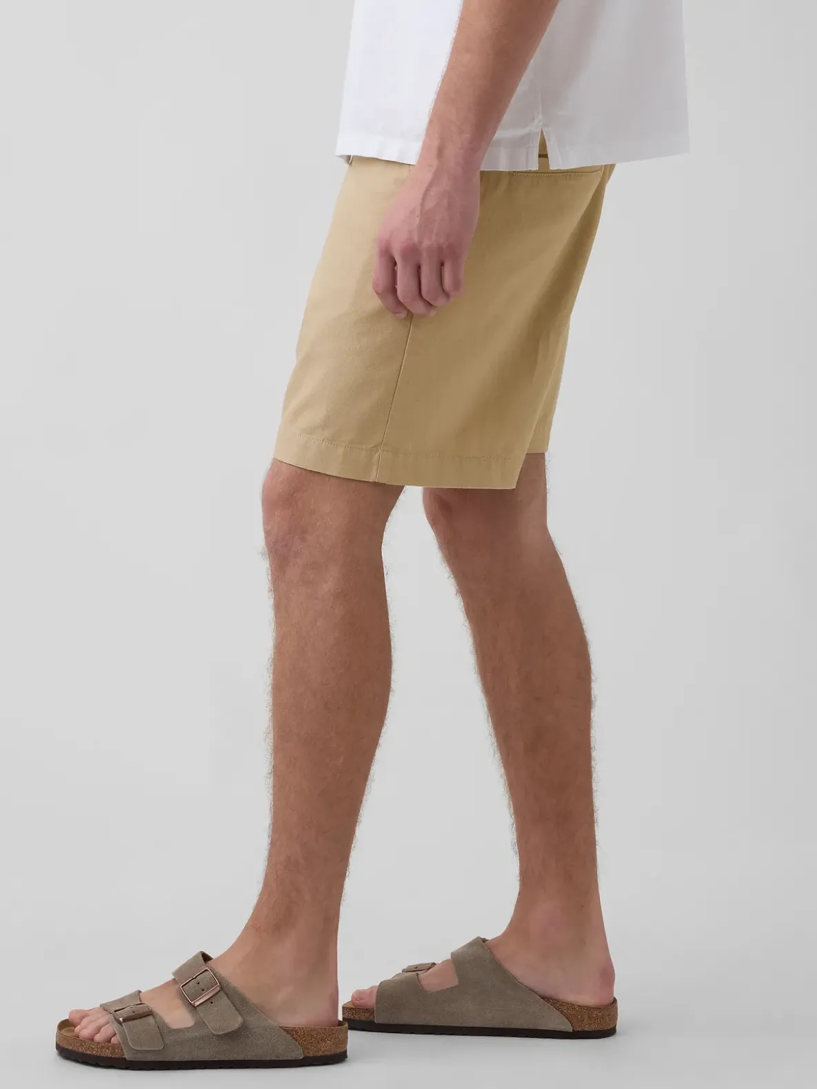 7.5" Linen-Cotton Shorts