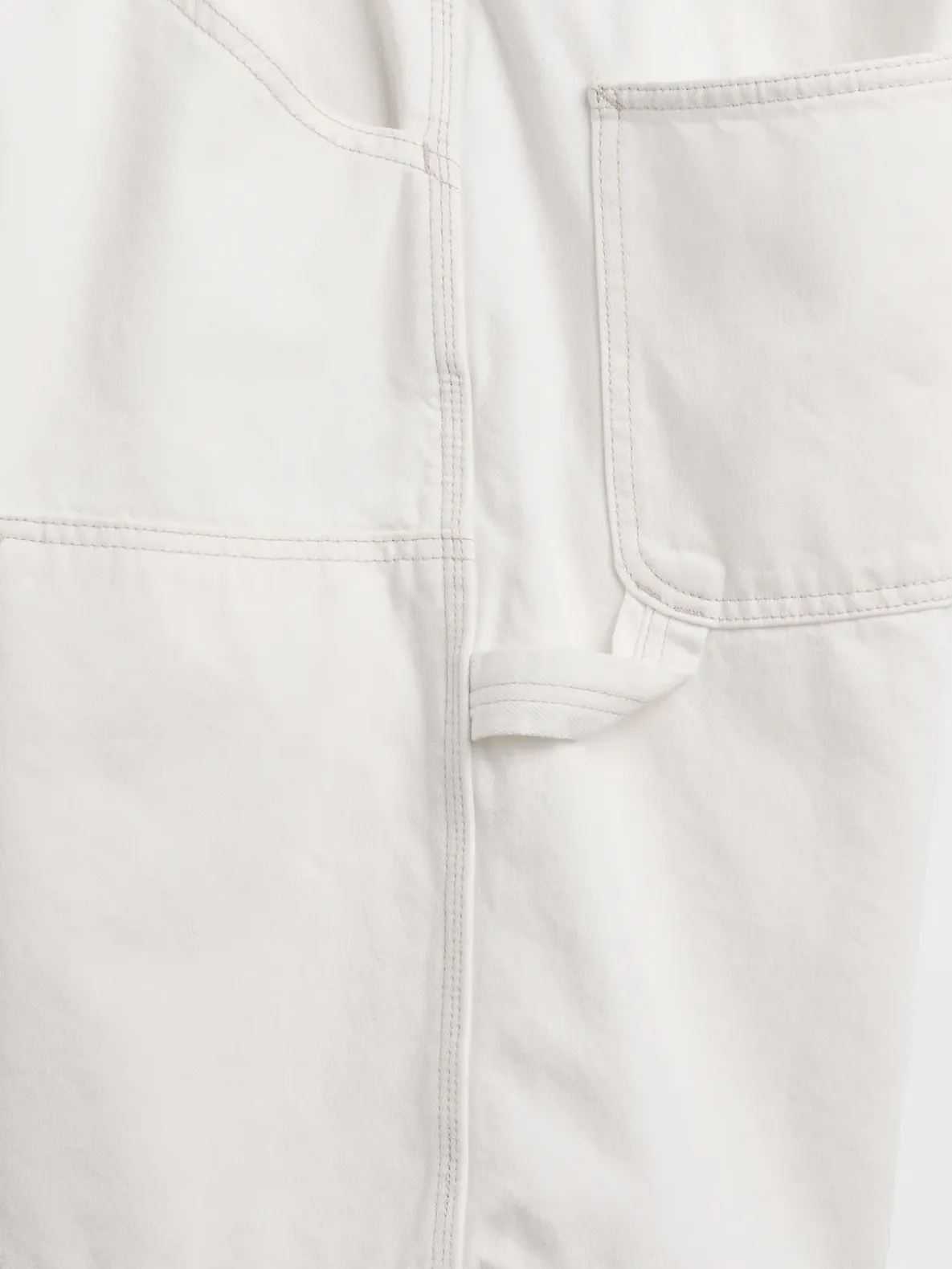 9" Loose Denim Carpenter Shorts