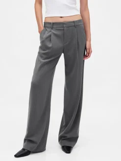 365 Low Rise Brushed Twill Pleated Trousers
