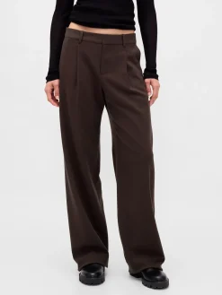 365 Low Rise Brushed Twill Pleated Trousers