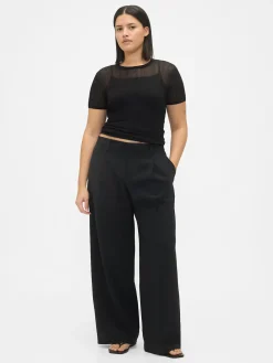 365 Low Rise Pleated Wide-Leg Trousers