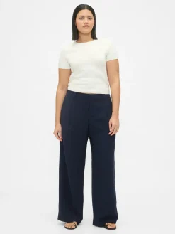 365 Low Rise Pleated Wide-Leg Trousers