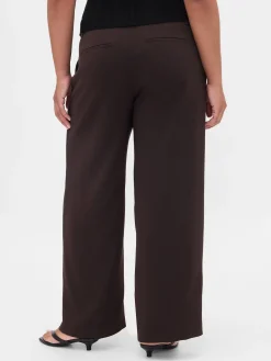 365 Low Rise Pleated Wide-Leg Trousers