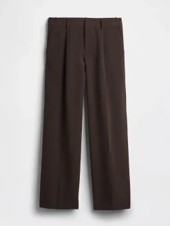 365 Low Rise Pleated Wide-Leg Trousers