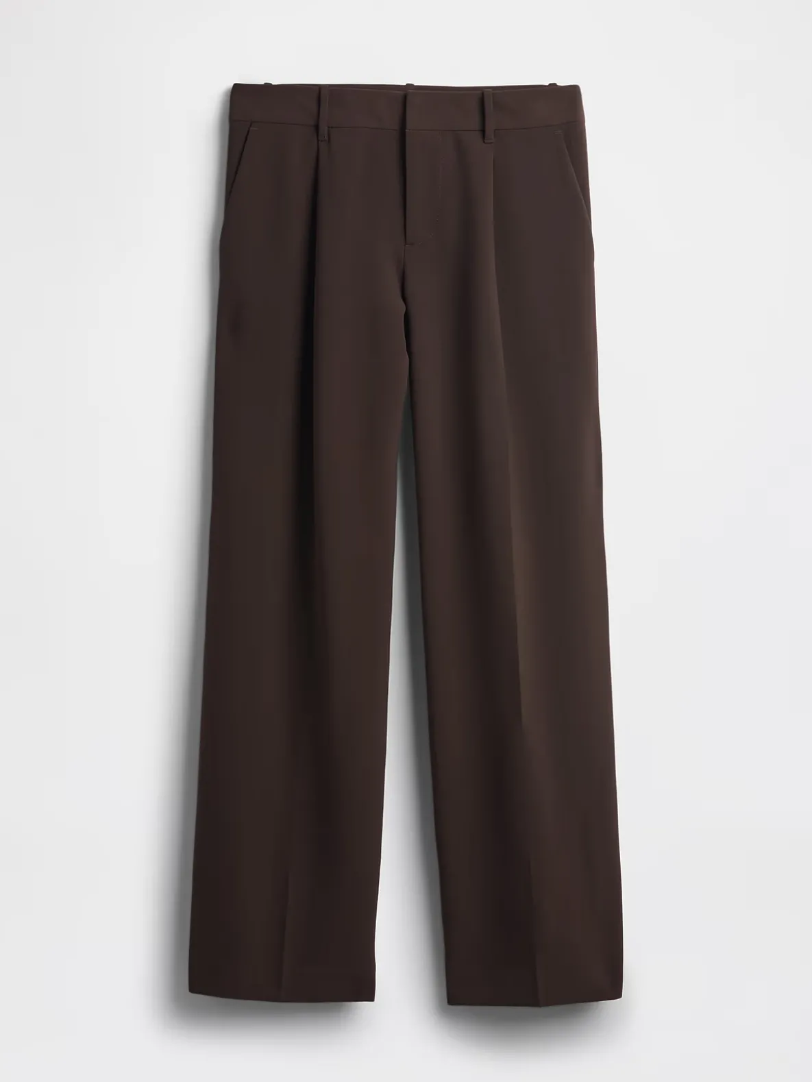 365 Low Rise Pleated Wide-Leg Trousers